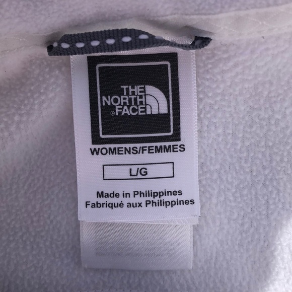 North Face white fleece vest - Picture 2 of 2